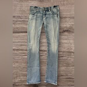 NWT Silver Suki Classic Baby Boot Jeans SZ 30x33